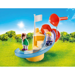 Playmobil 1.2.3 Aqua Water Slide For 18+ Months