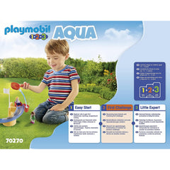 Playmobil 1.2.3 Aqua Water Slide For 18+ Months