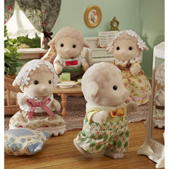 Sylvanian Families Sheep Family Figures and Accessories