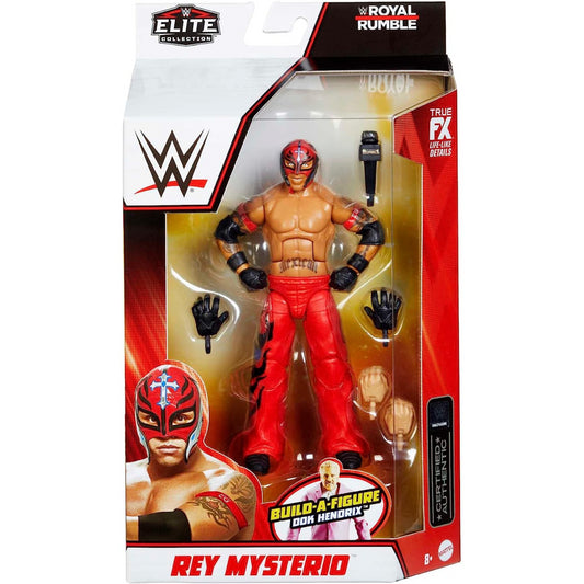 WWE Elite Collection Royal Rumble Build-a-Figure Rey Mysterio and Dok Hendrix Figure