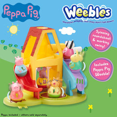 First Peppa Pig Toy Weebles Wind & Wobble Playhouse