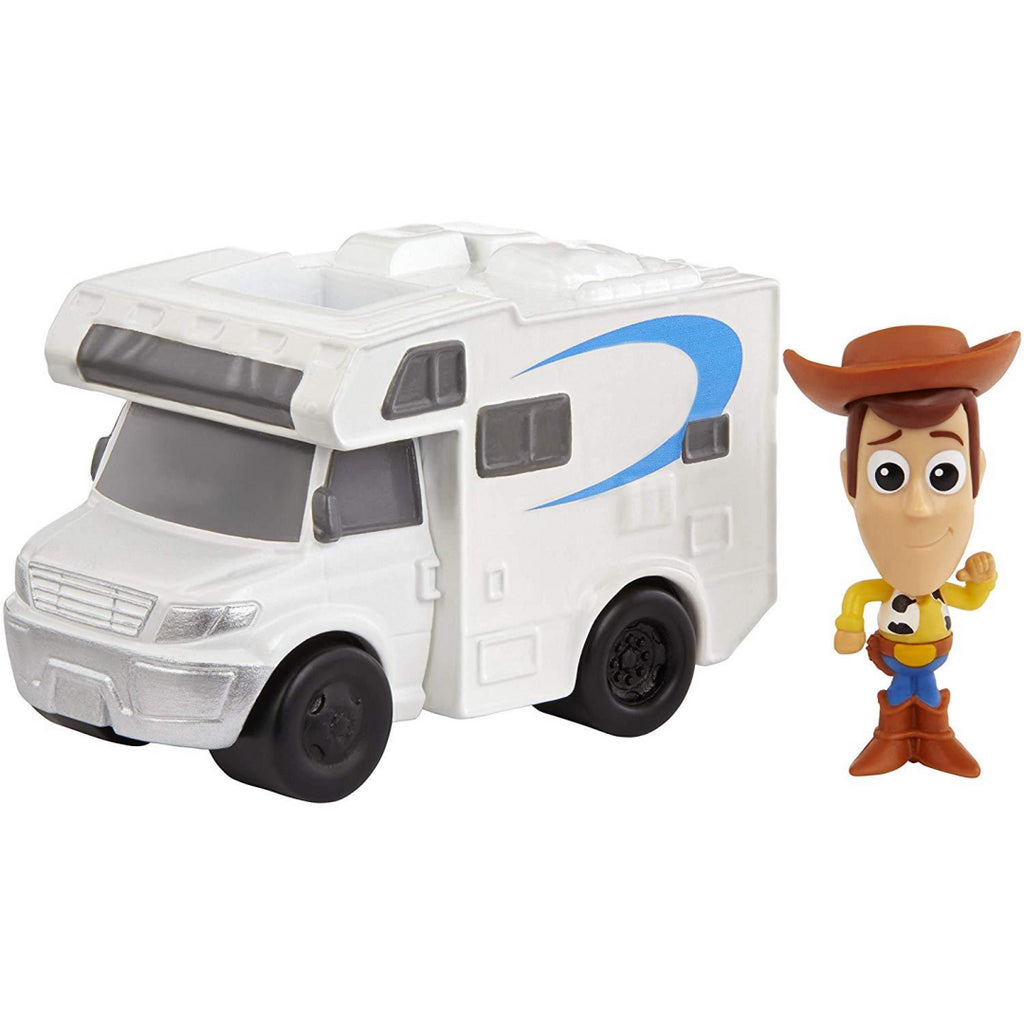 Disney Pixar Toy Story 4 Woody Mini Figure with RV Vehicle GCY61 - Maqio