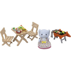 Sylvanian Families BBQ Picnic Set Elephant