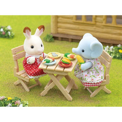 Sylvanian Families BBQ Picnic Set Elephant