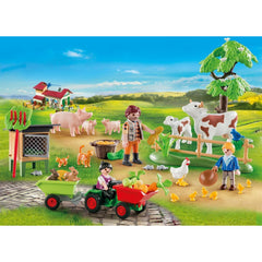 Playmobil Country Animal Farm Advent Calendar Christmas Toy 76pc 70189