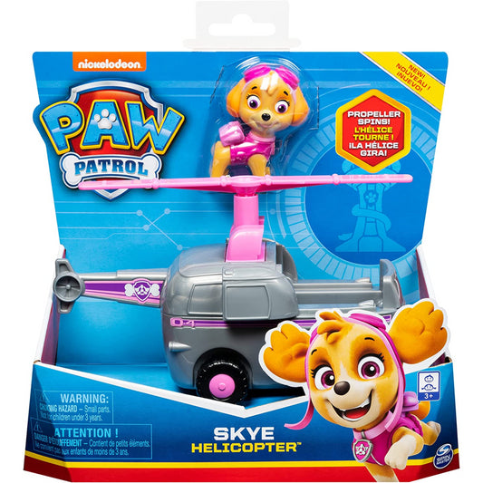 Paw Patrol Skye Figure and Helicopter