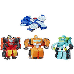 Playskool Academy Rescue Team Transformers Rescue Bots Team Pack of 4