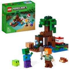 LEGO 21240 Minecraft The Swamp Adventure with Figures