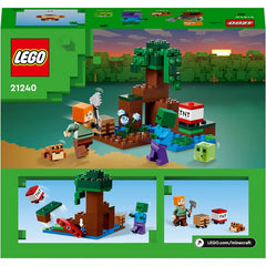 LEGO 21240 Minecraft The Swamp Adventure with Figures