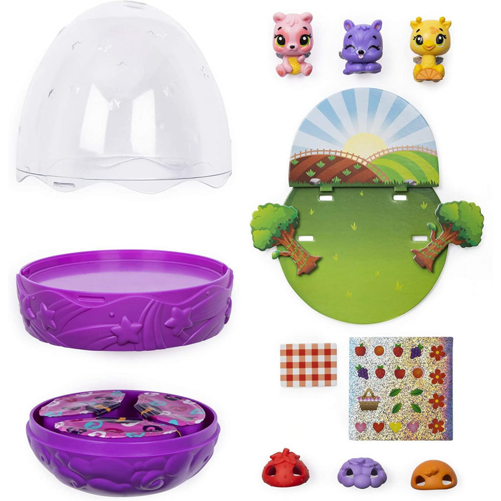 HATCHIMALS 6047125 CollEGGtibles Series 2 Secret Surprise Playset - Maqio