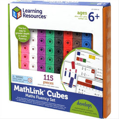 Learning Resources Maths Fluency Set-MathLink Cubes