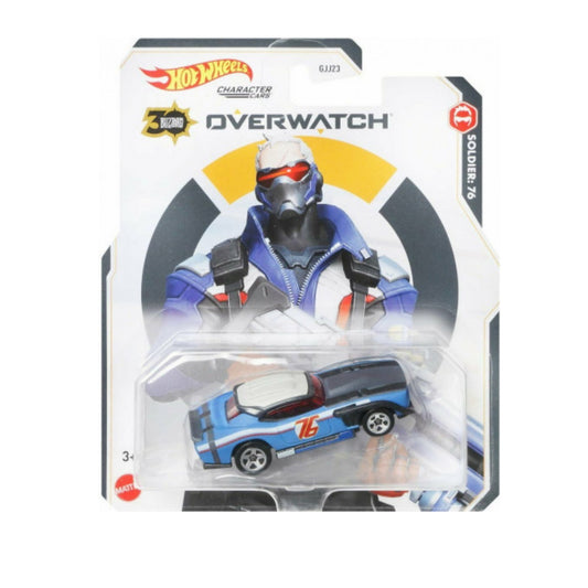 Hot Wheels Character Cars: Overwatch Soldier: 76 Car
