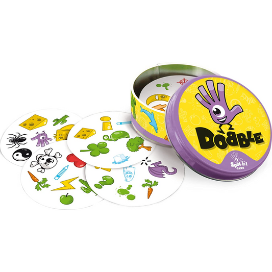 Food Dobble  Food, Simple patterns, Board games