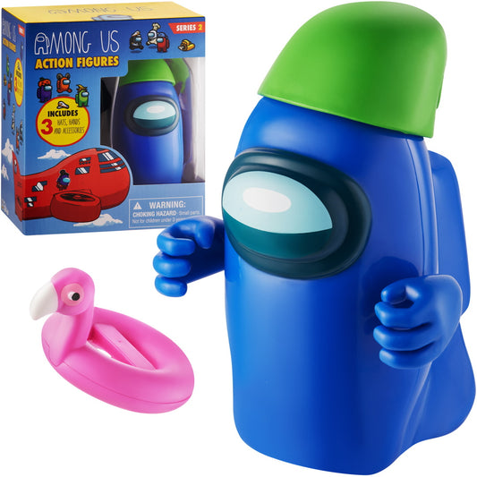 Among Us Series 2 Crewmate Figure Medium Sized -  Blue