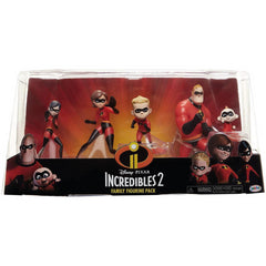 Incredibles 2 Disney 5 Piece Family Figure Playset 76618 - Maqio