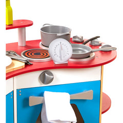 Melissa & Doug Cook's Corner Wooden Kitchen Play Set