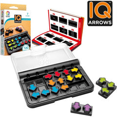 Smart Games IQ Arrows Puzzle Game with 120 Challenges