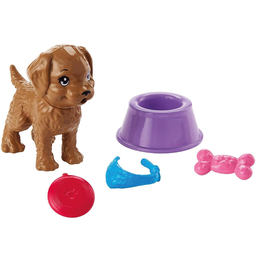 Mattel Barbie FHY70Â Small Accessory Set Puppy (FJD56) - Maqio