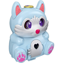 Polly Pocket Flip & Find Arctic Fox Compact Toy with Doll and Fox Figure