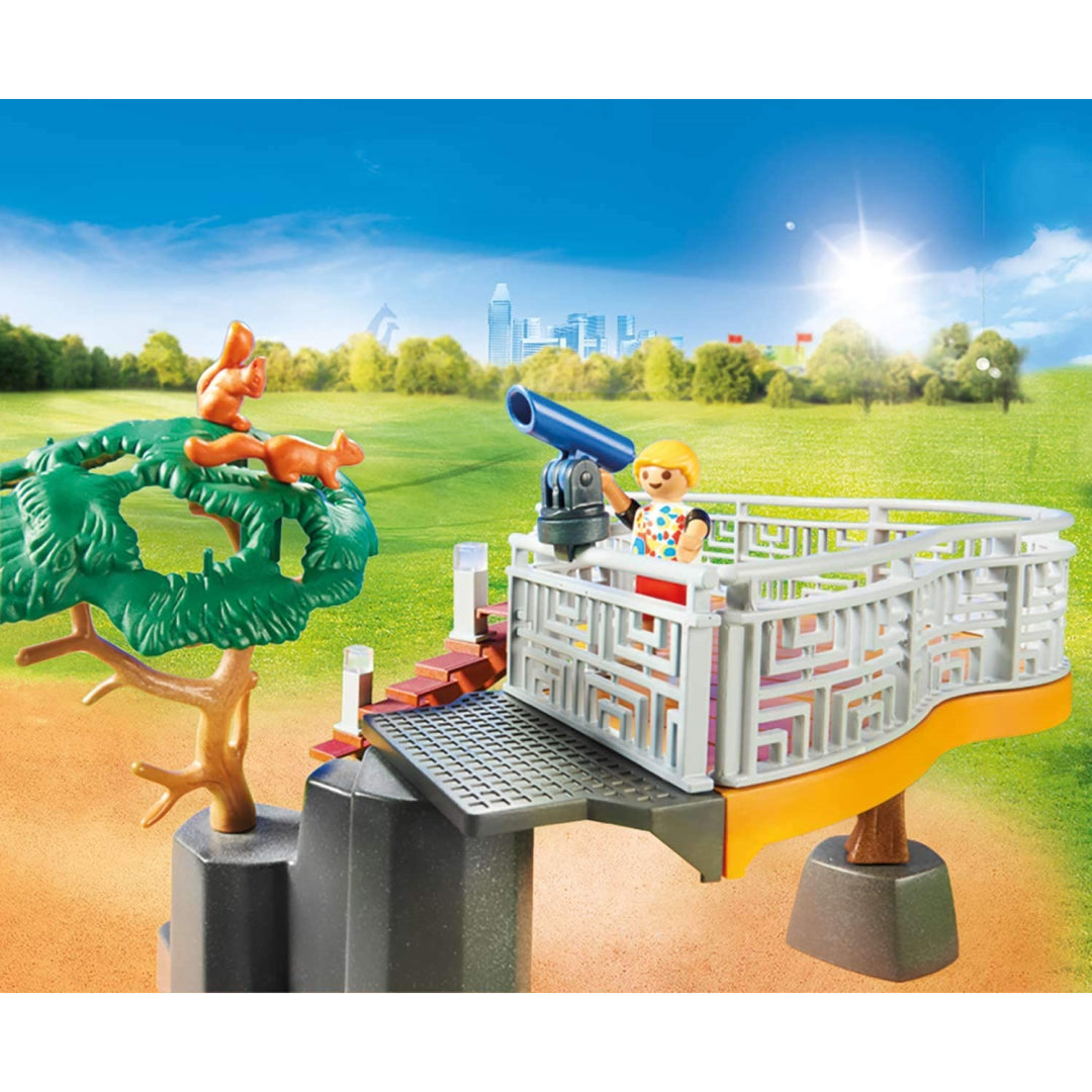Playmobil Family Fun Outdoor Lion Enclosure Playset - Maqio