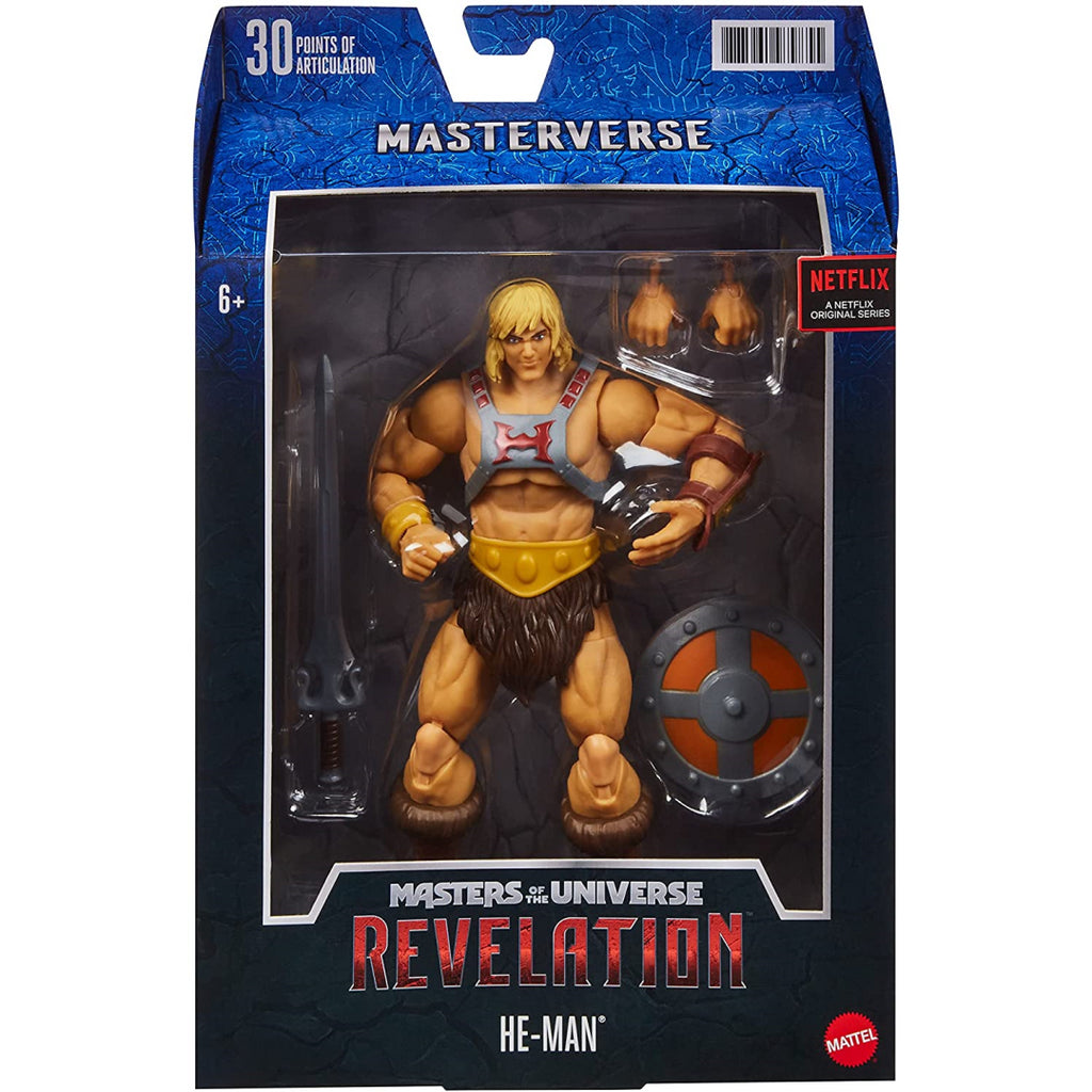 Masters of the Universe Revelation HE-MAN Action Figure - Maqio