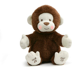 Gund Interactive Singing Clappy The Monkey Soft Toy - Maqio