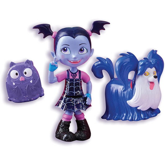 Vampirina Best Ghoul Friends - Vampirina and Wolfie Figure Doll Set 78066 - Maqio