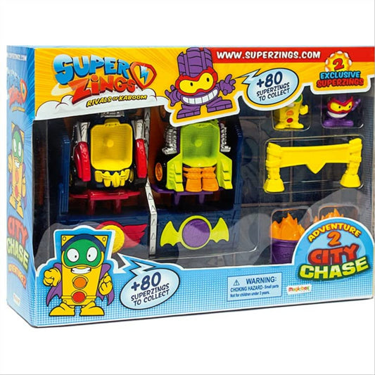 Super Zings Kaboom Race Adventure Play Set - Maqio