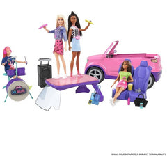 Barbie Big City Dreams Pink SUV & Stage Set - Maqio