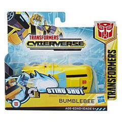 Transformers Sting Shot Bumblebee Cyberverse 1 Step Changer Yellow