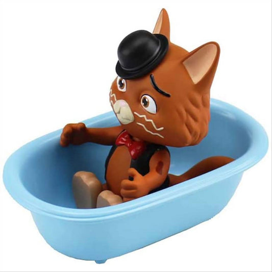 44 Cats Gas & Bathtub 7cm/ 3" Tall Figure - Maqio