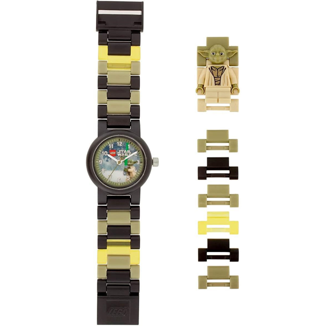 Lego Kids Yoda Star Wars Analogue Quartz Watch with Plastic Strap 8021032 - Maqio