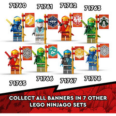 Lego Ninjago Jays Thunder Dragon Evo Toy Figure and Viper Snake Set 71760