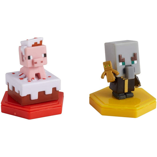 Minecraft Earth Pigging Out Pig & Undying Evoker 2 Pack (GKT41) - Maqio