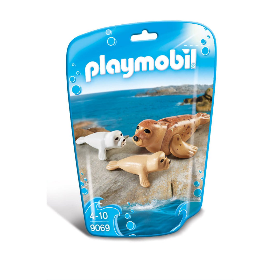 Playmobil Family Fun Seal with Pups 9069 - Maqio