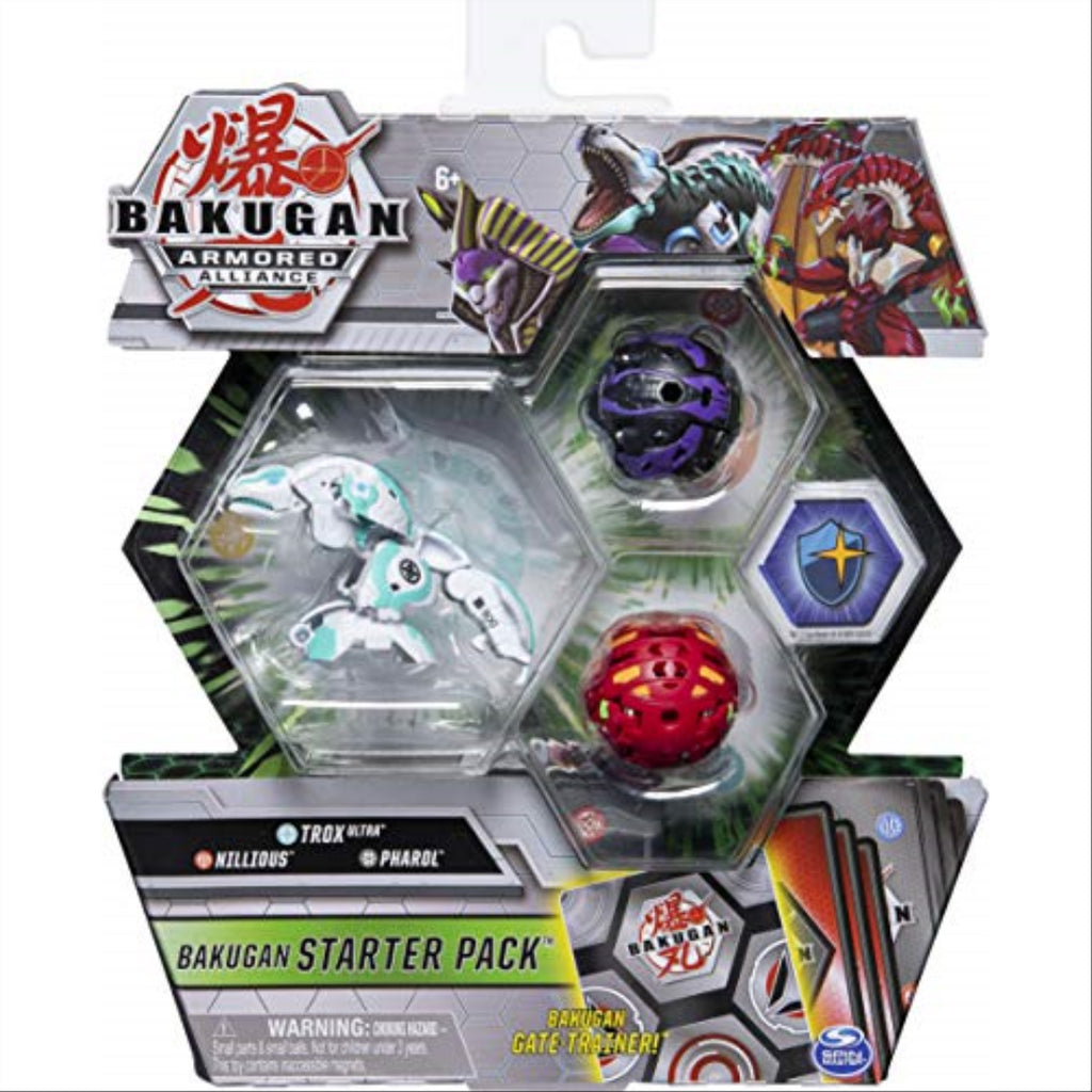 Bakugan Starter Pack 3-Pack Trox Ultra - Maqio