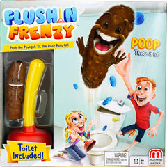 Mattel Games FWW30 Flushing Frenzy Game - Maqio