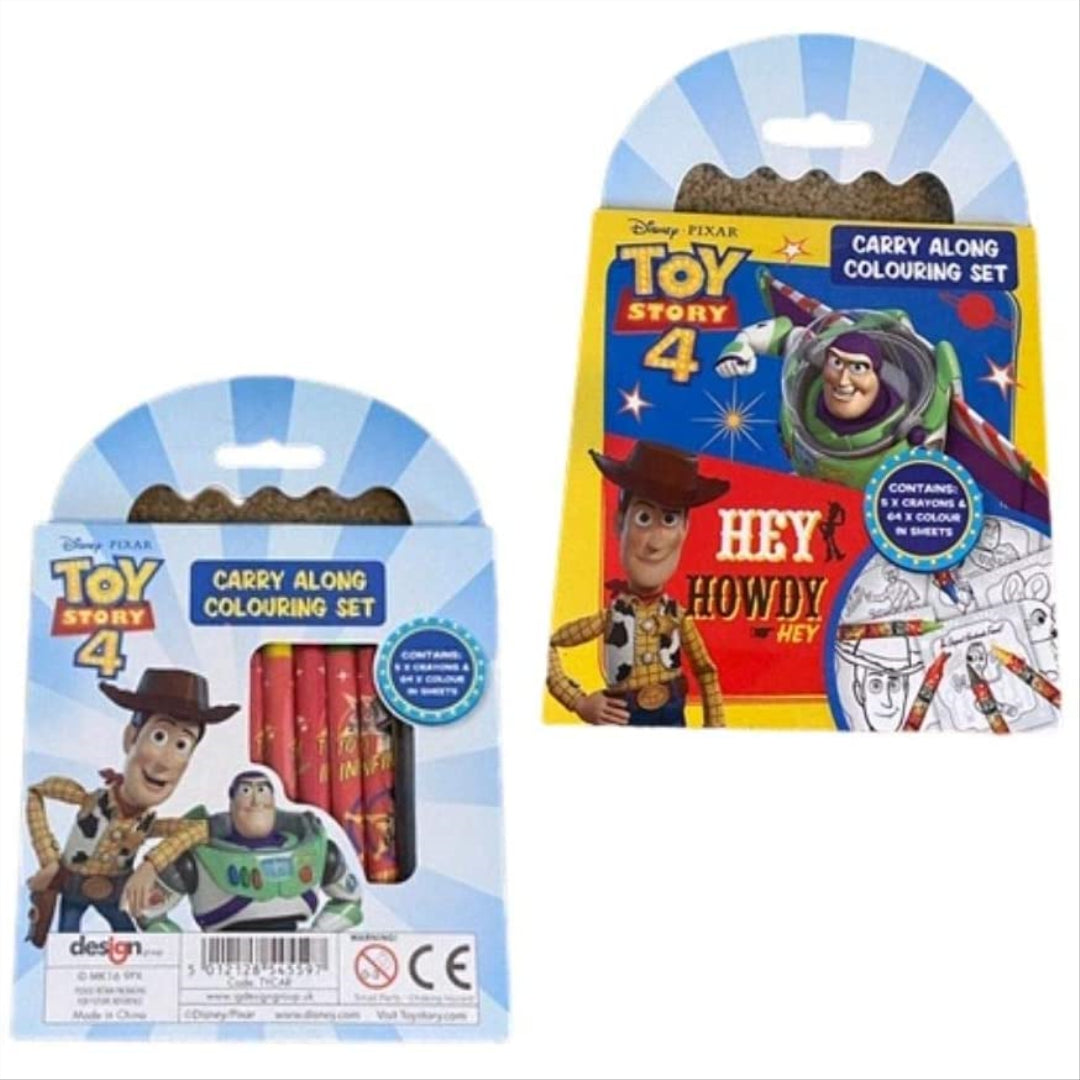 Toy Story 4 carry Along Colouring Set - Maqio