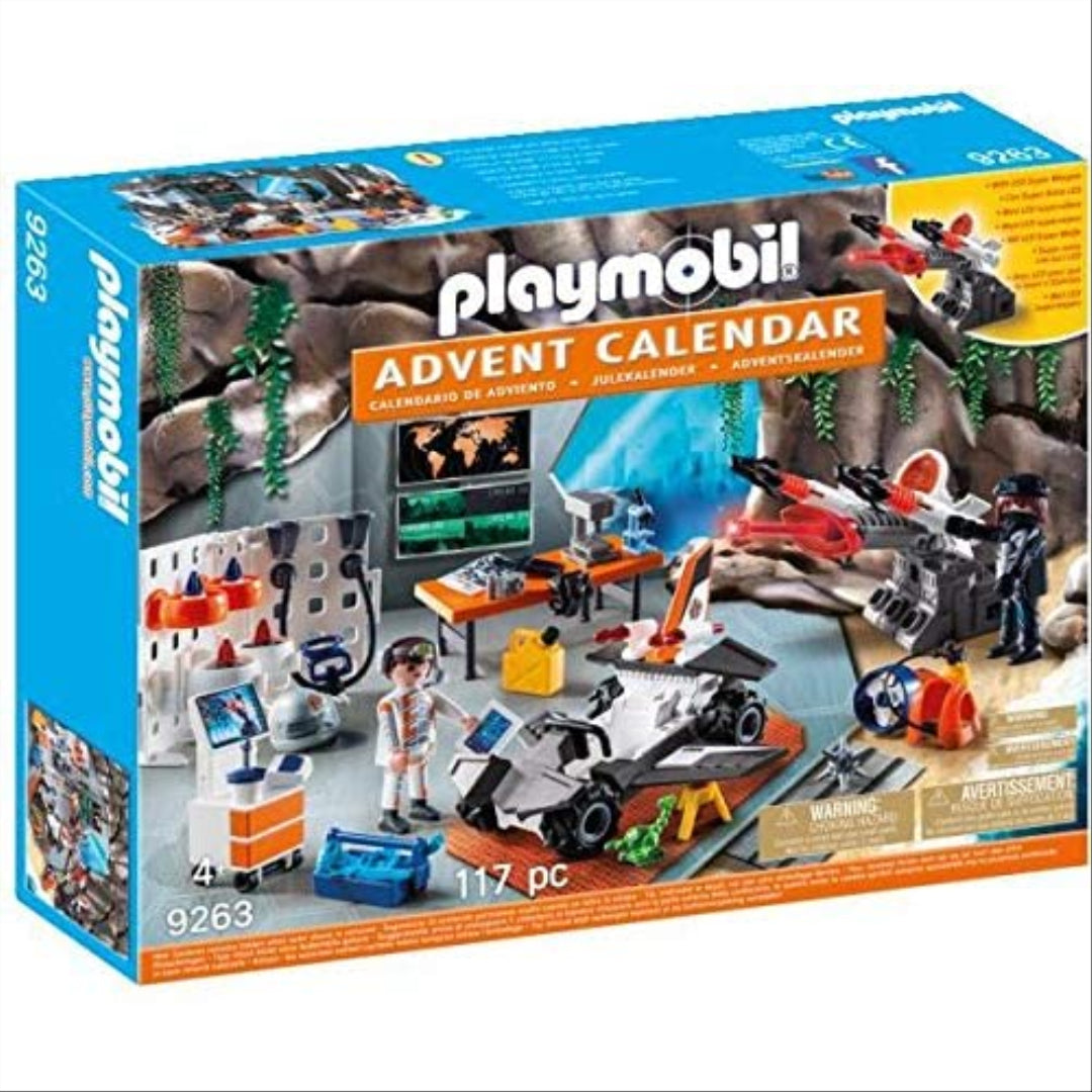 Playmobil Advent Calendar Top Agents with LED Super Weapon 9263 - Maqio