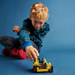 LEGO Technic 42163 Heavy-Duty Bulldozer Set Construction Vehicle