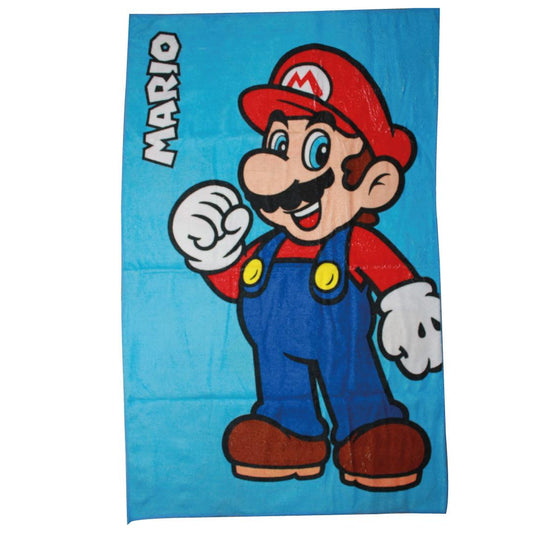 Mario Bros Quick Drying Sports Towel for PE Kits - 50 x 80cm - Maqio