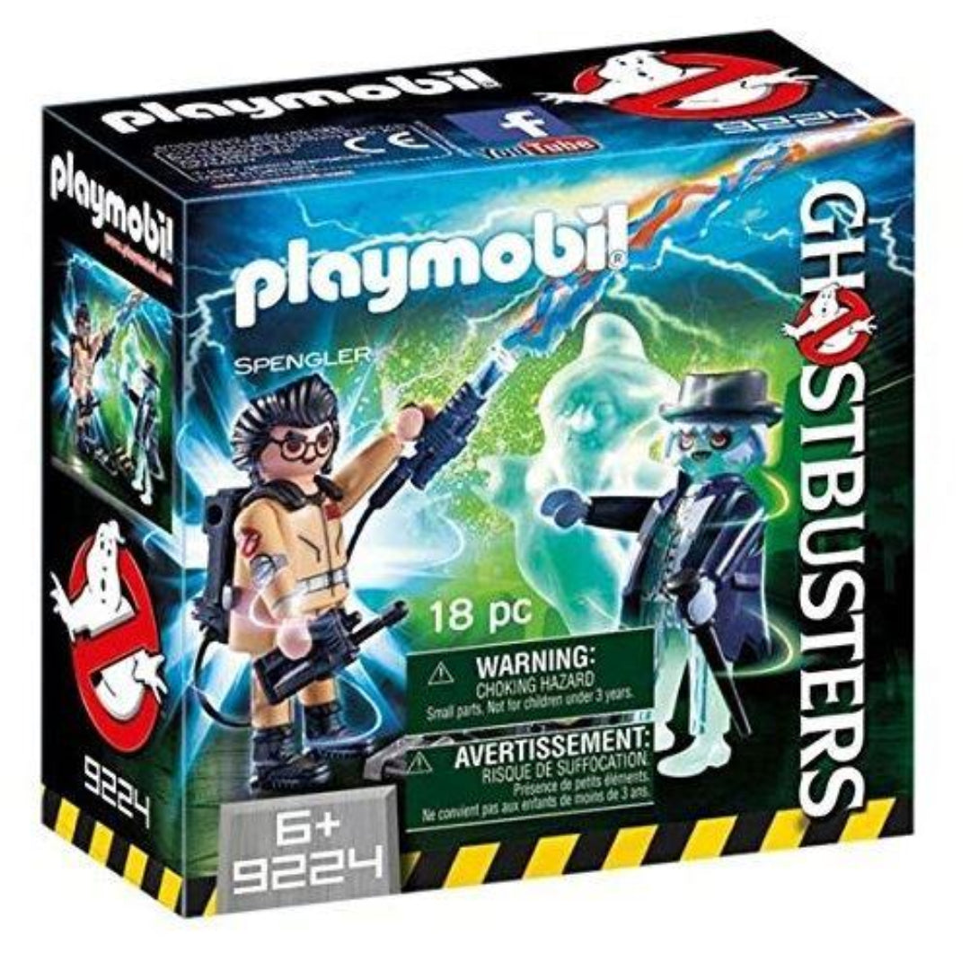 Playmobil 9224 Ghostbusters Spengler with Ghost - Maqio