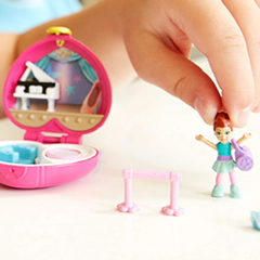 Polly Pocket FWN41 Tiny Pocket Places Ballet Compact Play Set