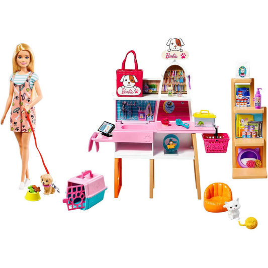 Barbie Pet Supply Store Play Set - Maqio