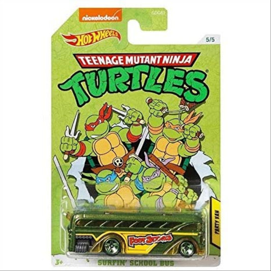 Hot Wheels Teenage Mutant Ninja Turtles - 5 Cars Set - Maqio