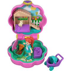 Polly Pocket Tiny Pocket Places Compact With Polly Lila Pet with Doll