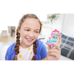 Polly Pocket Tiny Pocket Places Compact With Polly Lila Pet with Doll