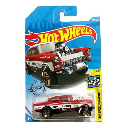 Hot Wheels Die-Cast Vehicle Chevy Bel Air Gasser 1955