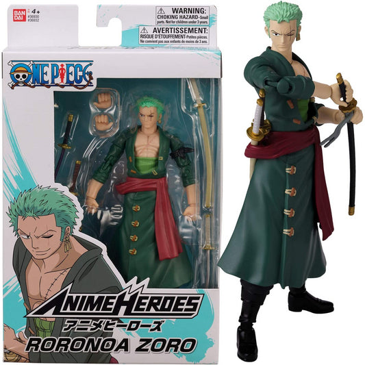 One Piece Anime Heroes 16.5cm Action Figure - Roronoa Zoro