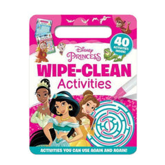 Disney Princess Wipe Clean 40 Activities Paperback